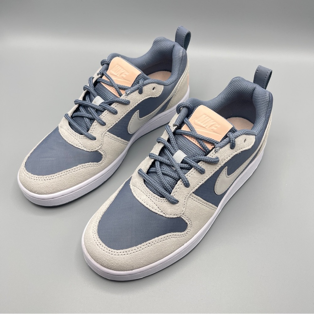 Women’s Shoes Nike Court Borough Low Prem Armory Blue/Pure Platinum Size 7.5